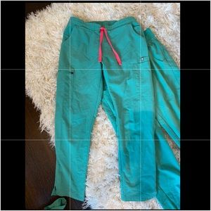 Figs skinny cropped ankle pants